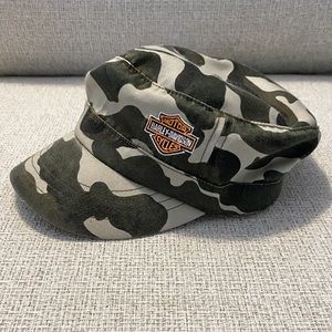 Harley Davidson Cadet Style Camo Hat